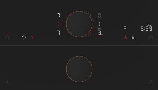 Neff V68YYX4C0 N 90, Induction hob with integrated ventilation system, 80 cm, Flex Design-6
