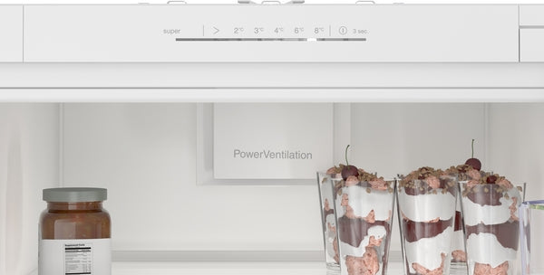 Series 2 Built in Single door Fridges 177cm Height with Sliding Hinge-4