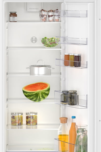 Series 2 Built in Single door Fridges 177cm Height with Sliding Hinge-3