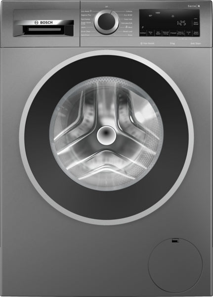 Bosch Series 6 WGG244ZCGB Freestanding Washing Machine, 9kg Load, 400rpm Spin, Graphite-1