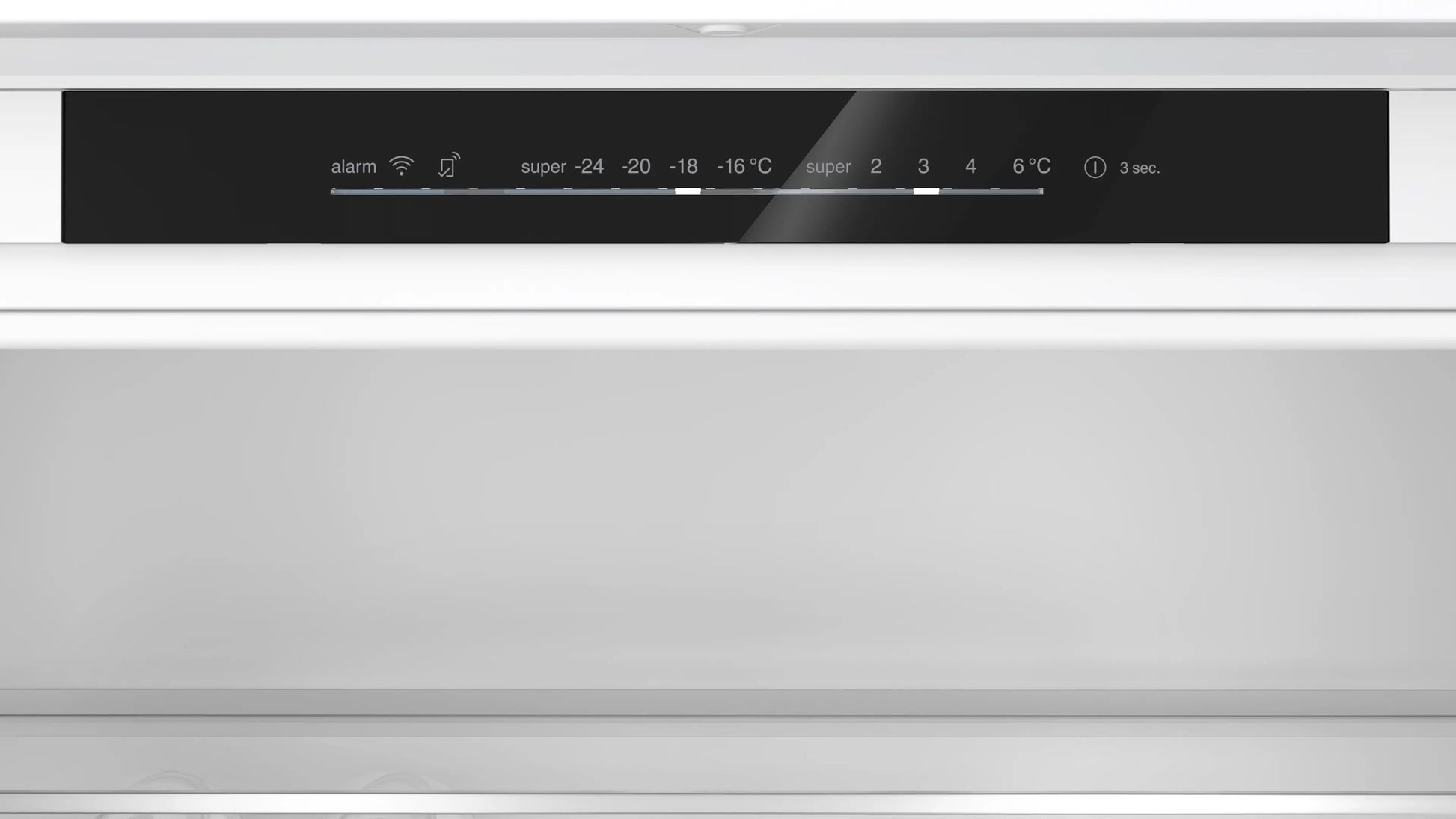 N 50, Built-in fridge-freezer with freezer at bottom, 193.5 x 69.1 cm, sliding hinge-5