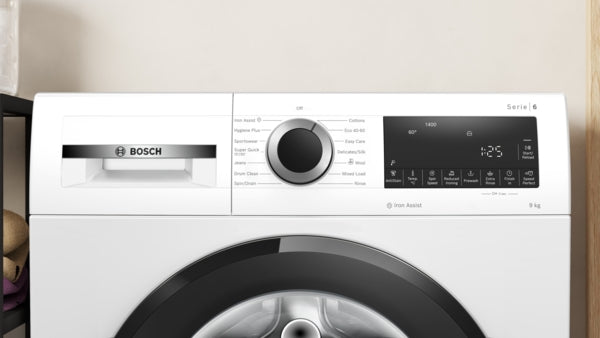 Series 6, Washing machine, front loader, 9 kg, max. 1400 rpm-3