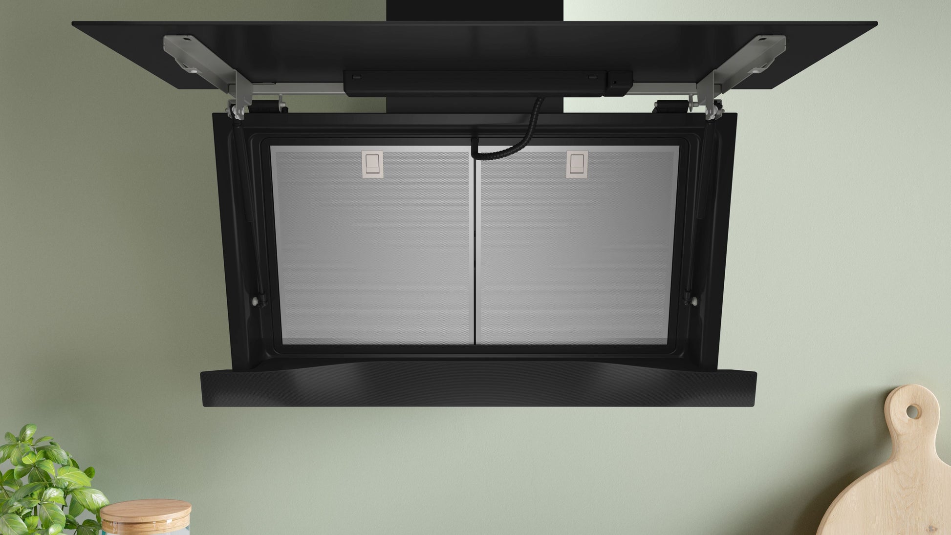 Bosch Angled Glass Chimney Hoods Series 8 DWK91LT60B