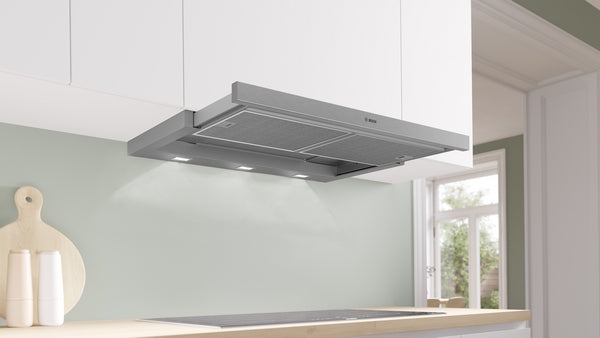 Bosch DFS097A51B Series 4, Telescopic cooker hood, 90 cm, Silver metallic-3