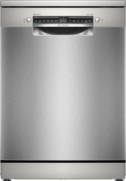 Bosch Series 4, Free-standing dishwasher, 60 cm, Brushed steel anti-fingerprint SMS4EKI06G-1