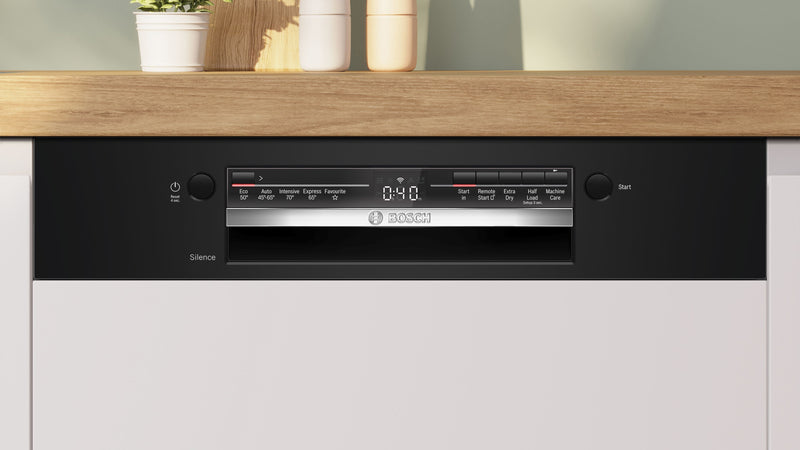 Bosch 60cm Semi Integrated Dishwashers Series 2 SMI2HTB02G
