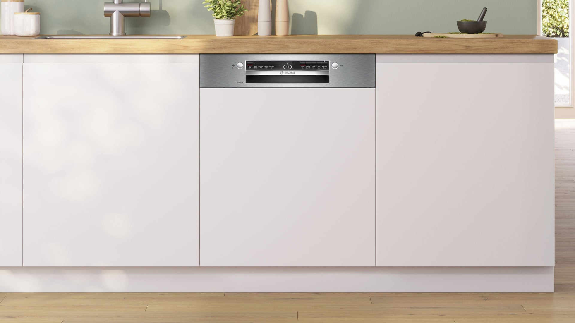 Bosch 60cm Semi Integrated Dishwashers Series 2 SMI2HTS02G