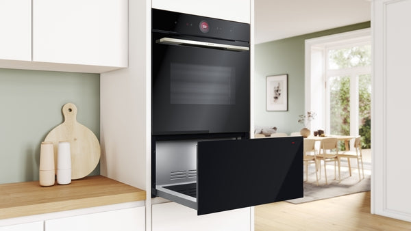 Bosch BID7101B1B Series 8, Built-in warming drawer, 60 x 29 cm, Black-4