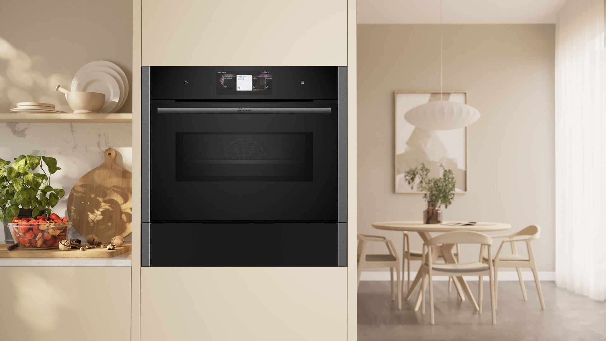 Neff N 70 N24HA11G1B Built-in warming drawer 60 x 14 cm Graphite-Grey product photo (23561026_N24HA11G1B_PGA1_def.jpg)