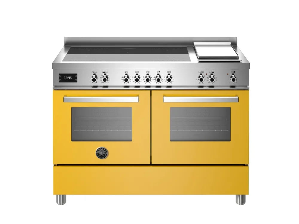 Bertazzoni PRO125I2EGIT 120cm Professional Induction Range Cooker - Giallo