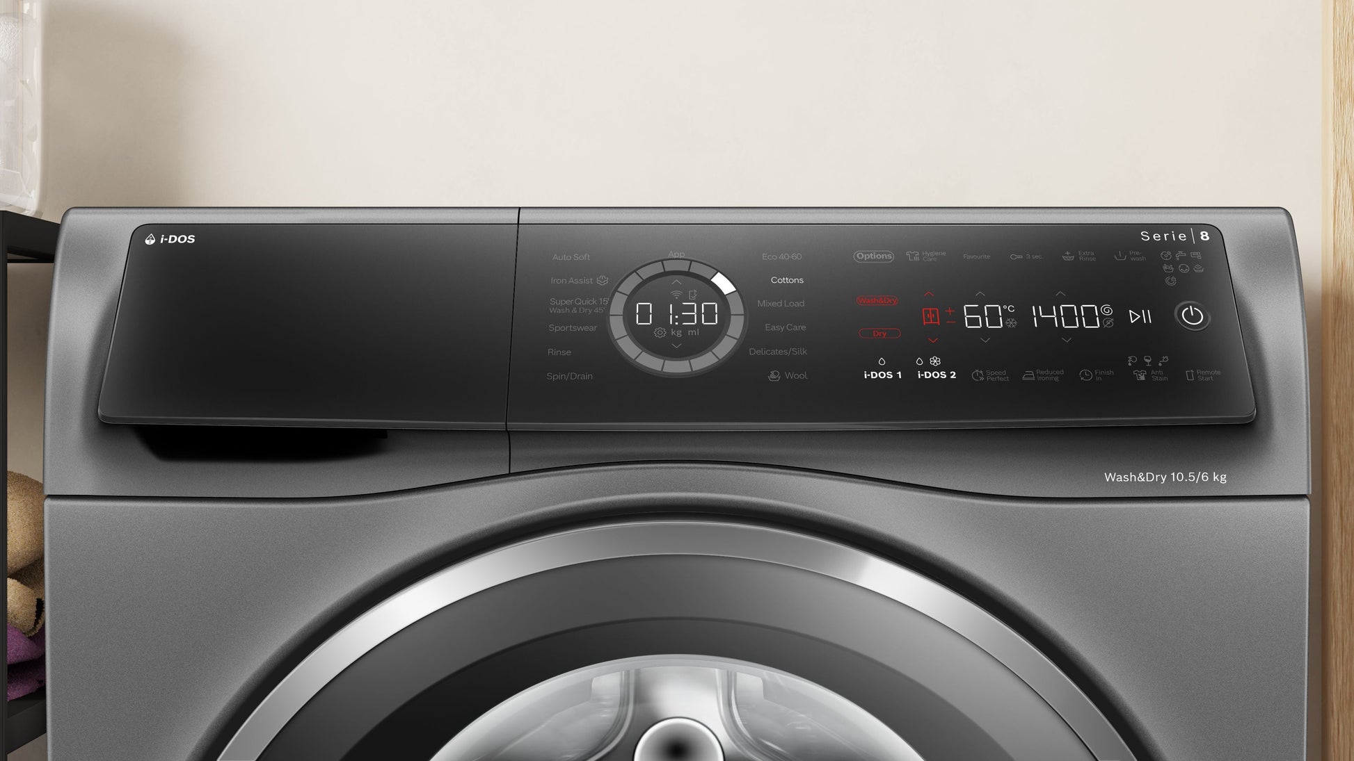 Bosch Washer dryers Series 8 WNC254ARGB