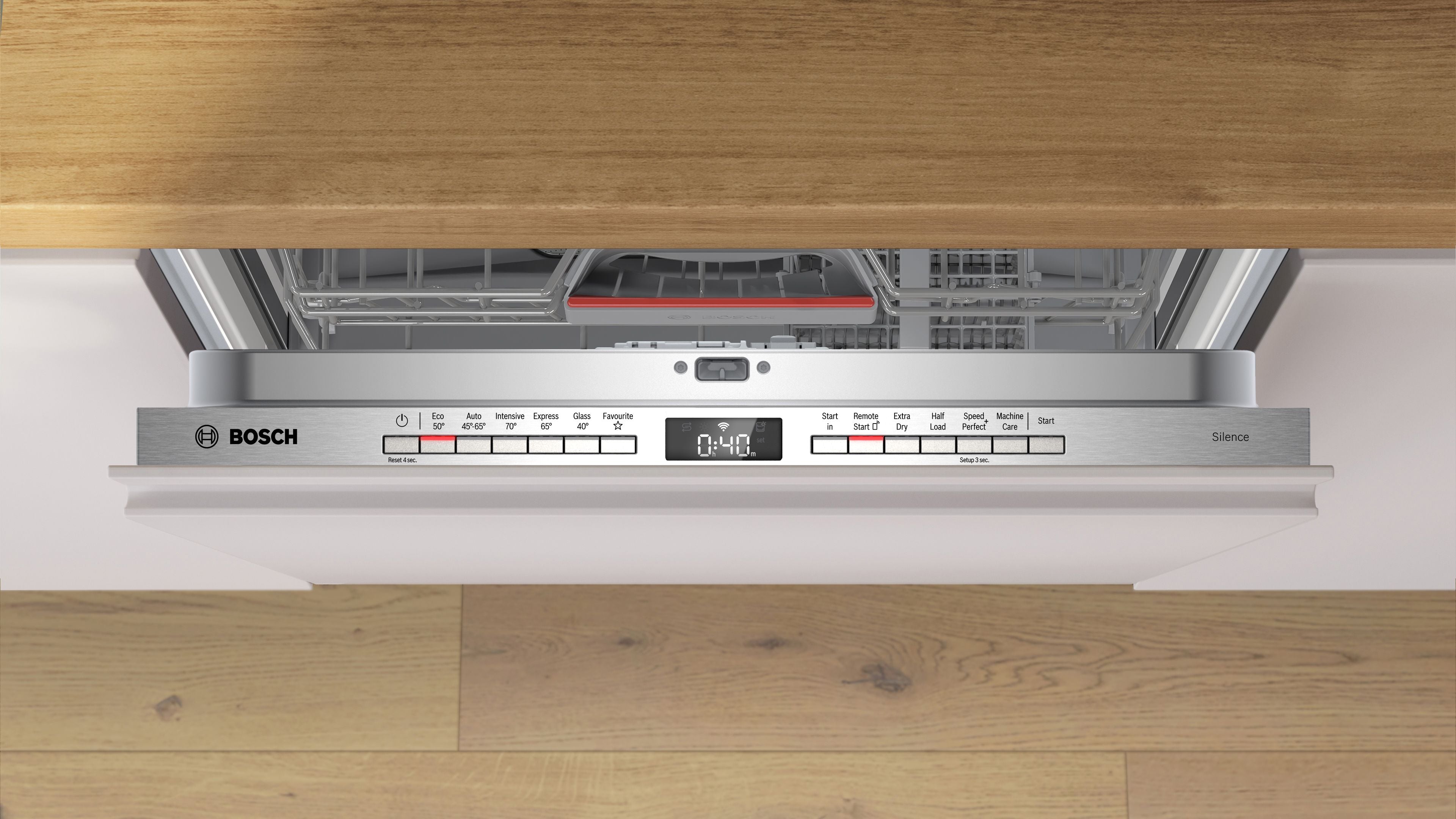 Bosch 60cm Fully Integrated Dishwashers Series 4 SMV4HTX00G