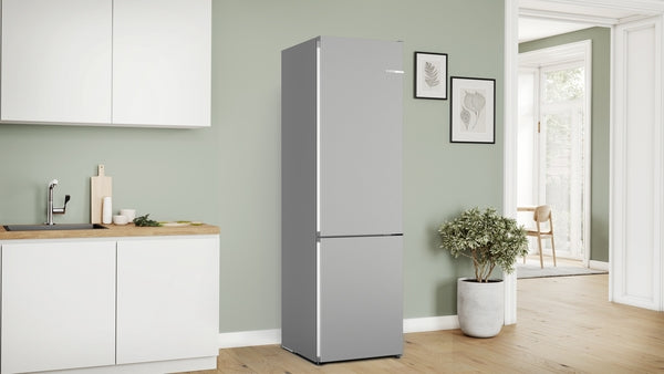 Bosch KGN392LBFG Series 4, Free-standing fridge-freezer with freezer at bottom, 203 x 60 cm, Stainless steel look-8