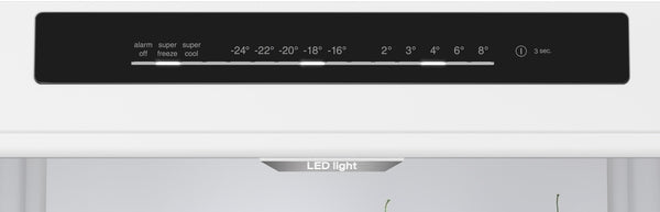 Bosch KGN392LBFG Series 4, Free-standing fridge-freezer with freezer at bottom, 203 x 60 cm, Stainless steel look-6