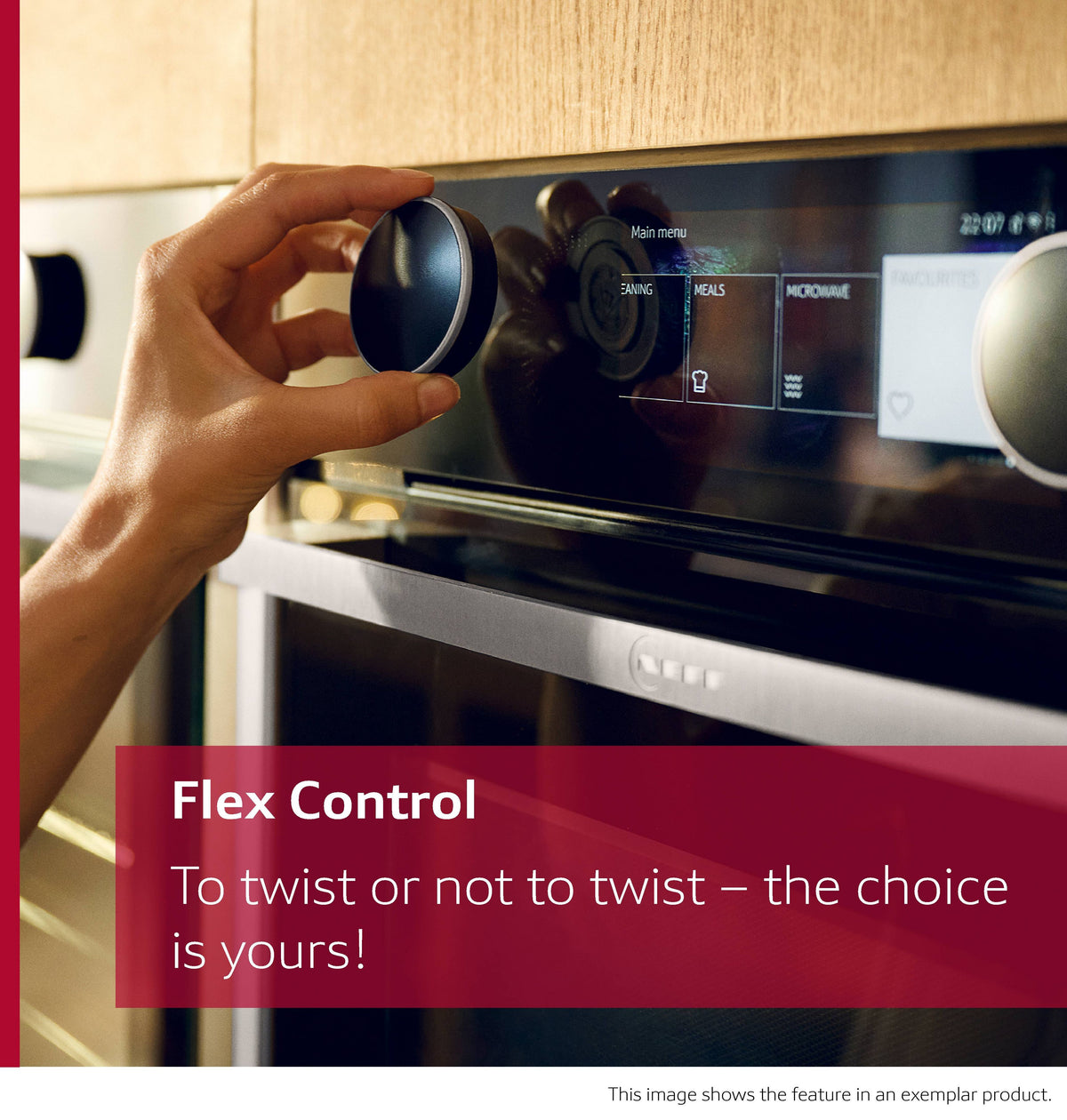 N 90, Built-in compact oven with steam function, 60 x 45 cm, Flex Design product photo (24650079_FHI_NE_OV_FlexControl_FD_C29FY5CY0_en-GB.jpg)