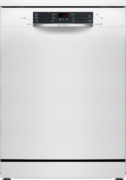 Series 2, Free-standing dishwasher, 60 cm, White