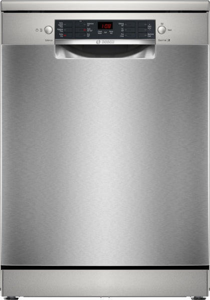 Series 2, Free-standing dishwasher, 60 cm, Brushed steel anti-fingerprint-1