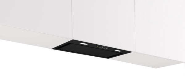 Series 6, Canopy cooker hood, 52 cm, Black
