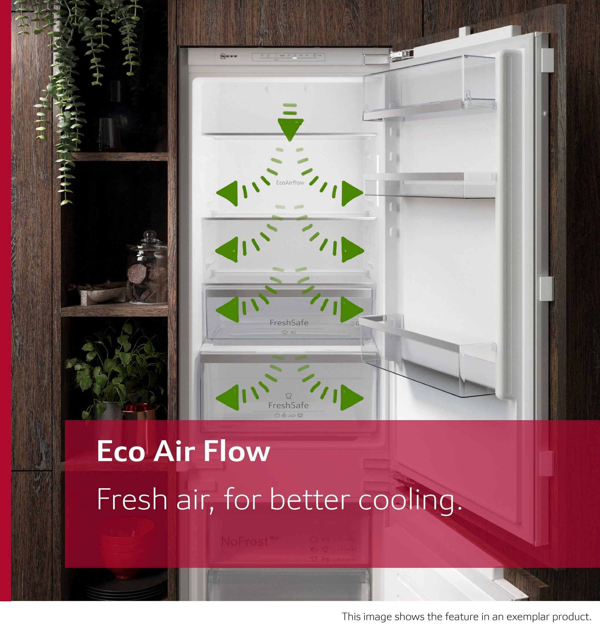 Neff Bottom Freezers - NoFrost (193.5cm Height x 54cm width, XL) N 30 KI7961SE0