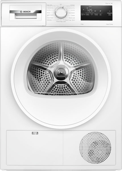 Bosch WTH85225GB Series 4, Heat pump tumble dryer, 8 kg