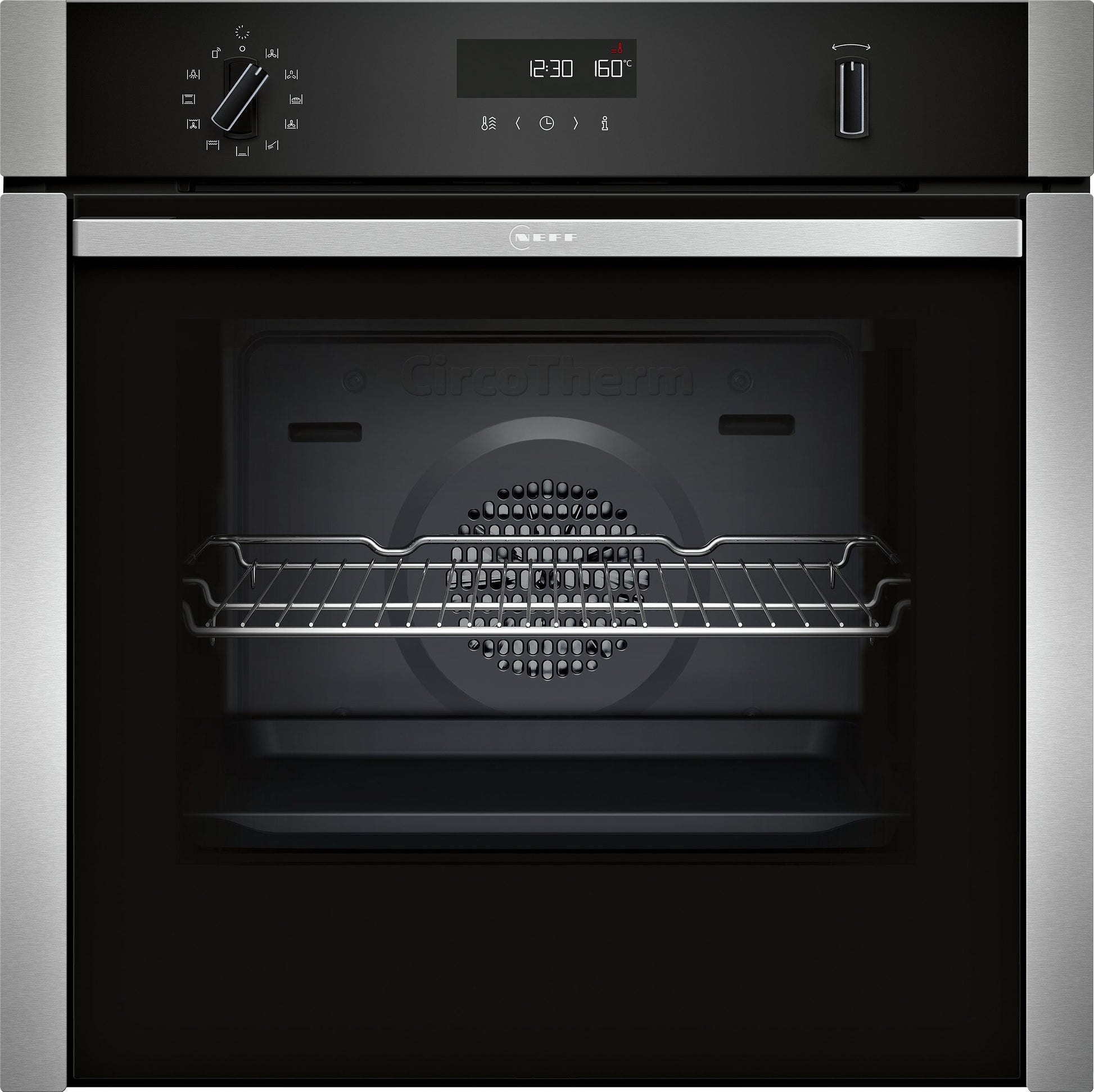 Neff N 50, Built-in oven, 60 x 60 cm, Stainless steel product photo (25079420_B6ACH7AN7B_STP_def.jpg)