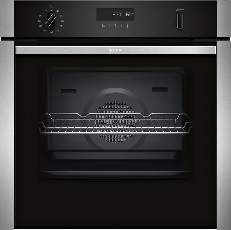 Neff N 50, Built-in oven, 60 x 60 cm, Stainless steel product photo (25079420_B6ACH7AN7B_STP_def.jpg)