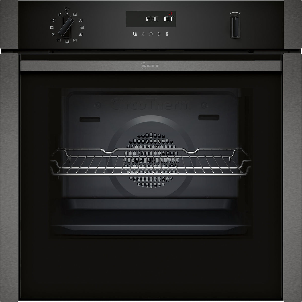 Neff N 50 B6ACH7AG7B, Built-in oven, 60 x 60 cm, Graphite-Grey product photo (25079421_B6ACH7AG7B_STP_def.jpg)
