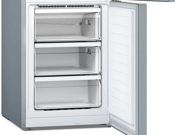 Bosch KGN33NLEBG Series 2, Free-standing fridge-freezer with freezer at bottom, 176 x 60 cm, Stainless steel look-4