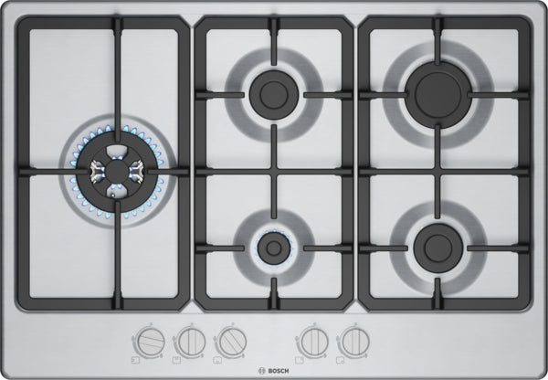 Bosch PGM7B5K90 Series 4 Gas Hob-1