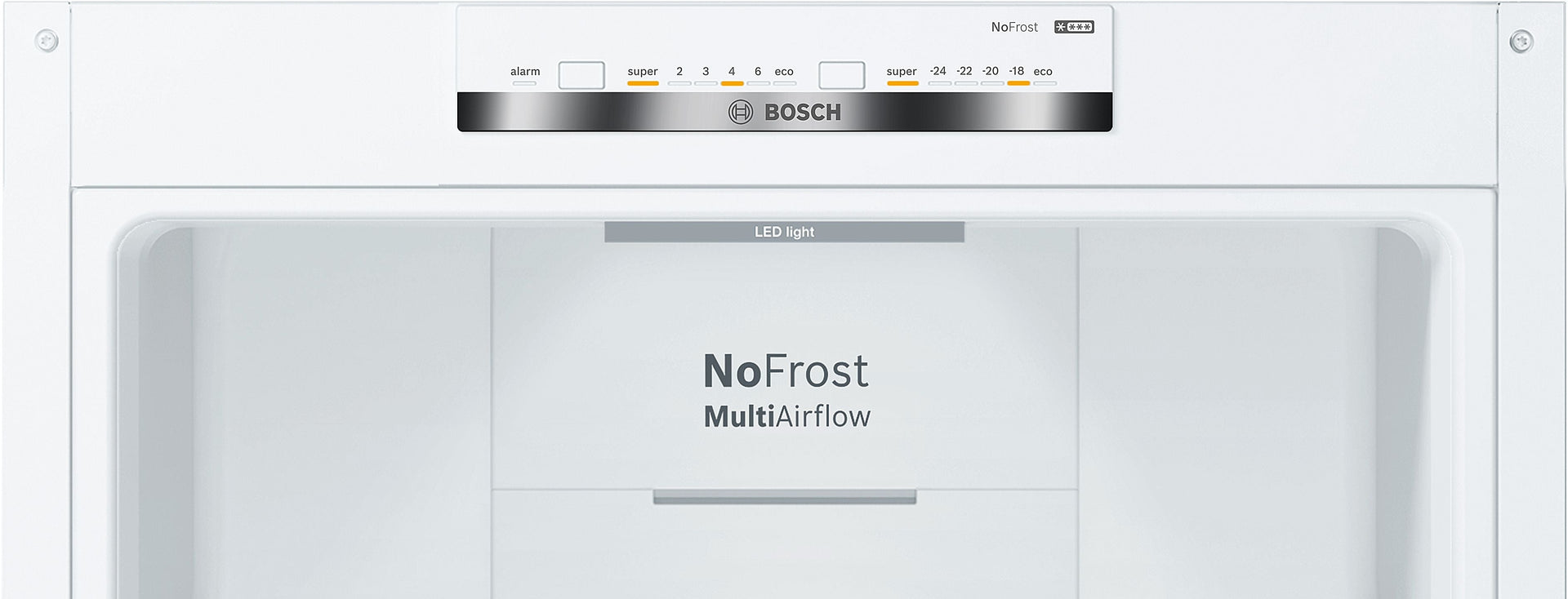 Bosch No Frost - above 200cm Height x 60cm wide Series 4 KGN392WEBG