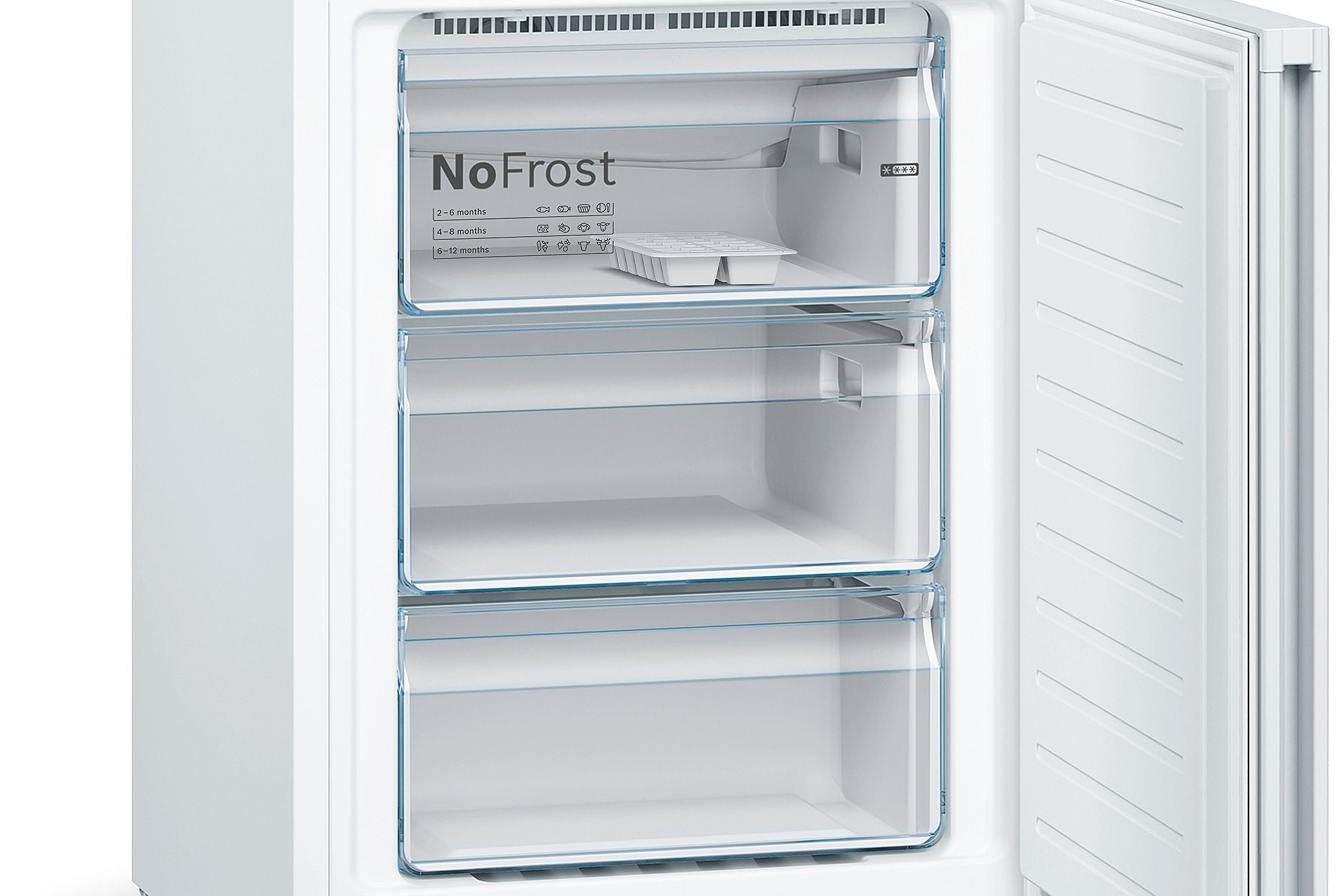 Bosch No Frost - above 200cm Height x 60cm wide Series 4 KGN392WEBG