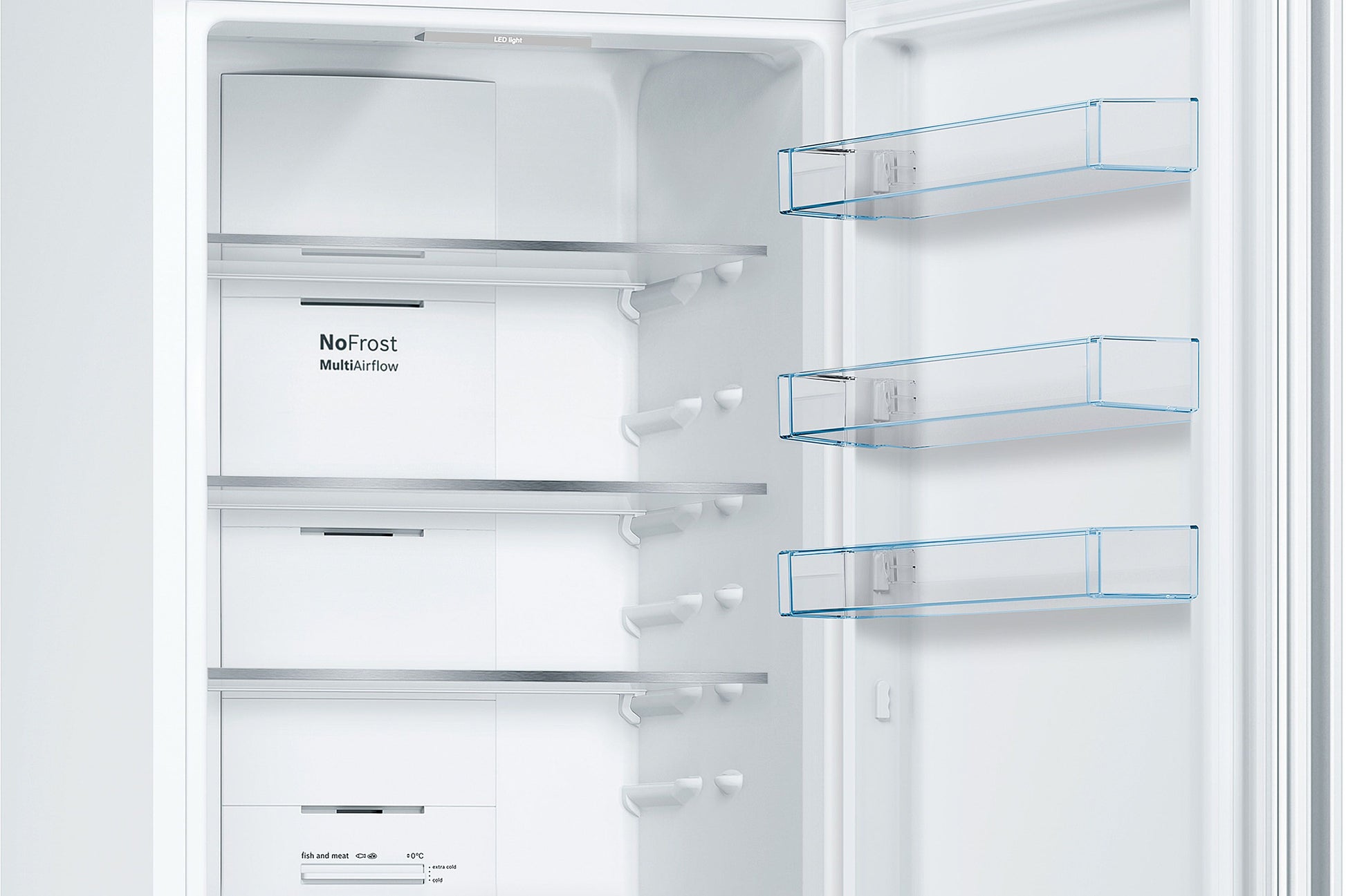 Bosch No Frost - above 200cm Height x 60cm wide Series 4 KGN392WEBG