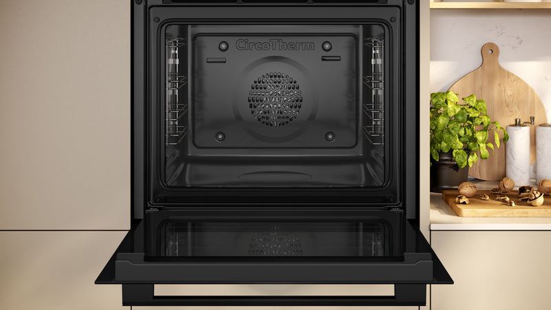Neff B1DCC0AK3B N 30, Built-in oven, 60 x 60 cm, Black product photo (25529212_B1DCC0AK3B_PGA2_def.jpg)