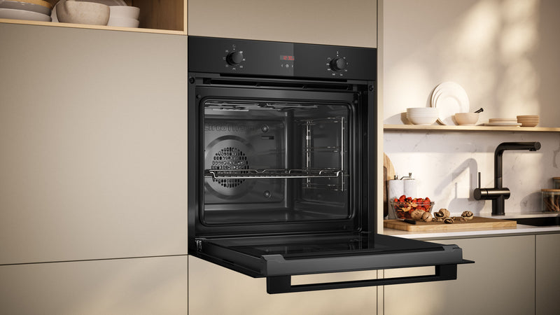 Neff B1DCC0AK3B N 30, Built-in oven, 60 x 60 cm, Black product photo (25701712_B1DCC0AK3B_PGA3_def.jpg)