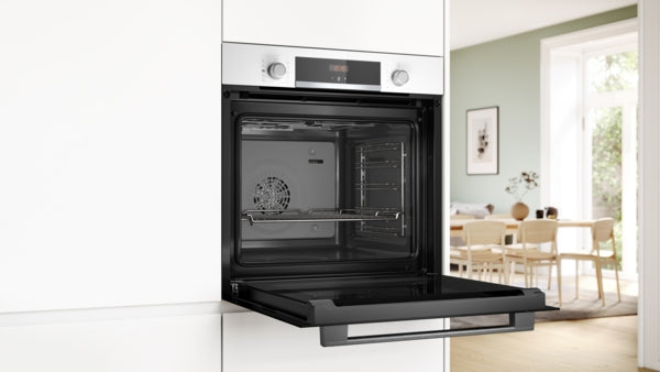 Series 4, Built-in oven with added steam function, 60 x 60 cm, White-4