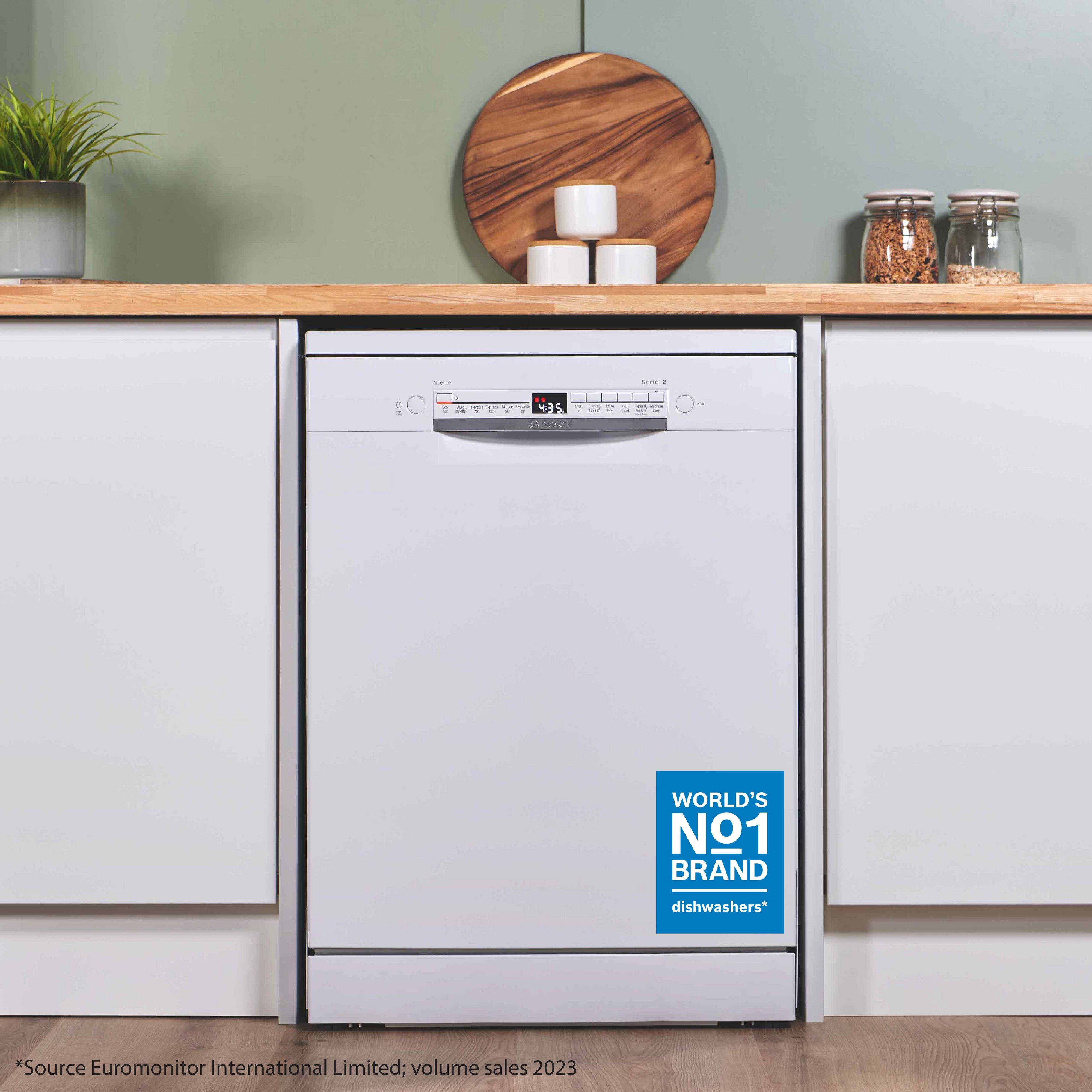 Bosch 60cm Dishwashers Series 2 SMS2HVW67G