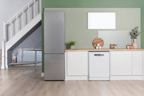 Bosch KGN392LAGG Series 4, Free-standing fridge-freezer with freezer at bottom, 203 x 60 cm, Stainless steel look-10
