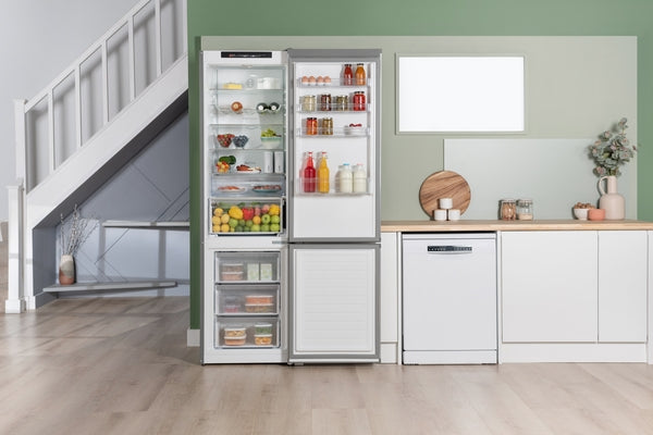 Bosch KGN392LAGG Series 4, Free-standing fridge-freezer with freezer at bottom, 203 x 60 cm, Stainless steel look-11