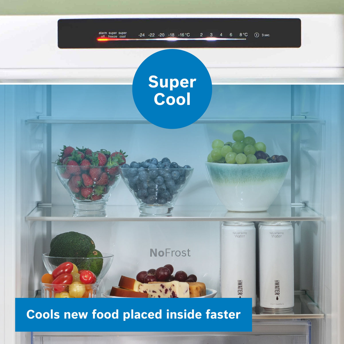 Bosch No Frost - above 200cm Height x 60cm wide Series 4 KGN392WDFG