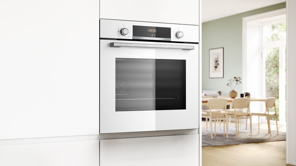 Series 4, Built-in oven with added steam function, 60 x 60 cm, White-5