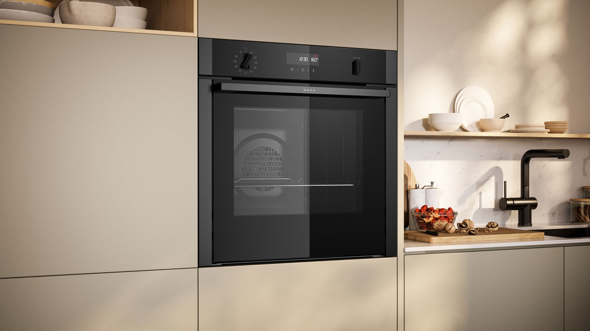 Neff N 50 B6ACH7AG7B, Built-in oven, 60 x 60 cm, Graphite-Grey product photo (25729548_B6ACH7AG7B_PGA5_def.jpg)