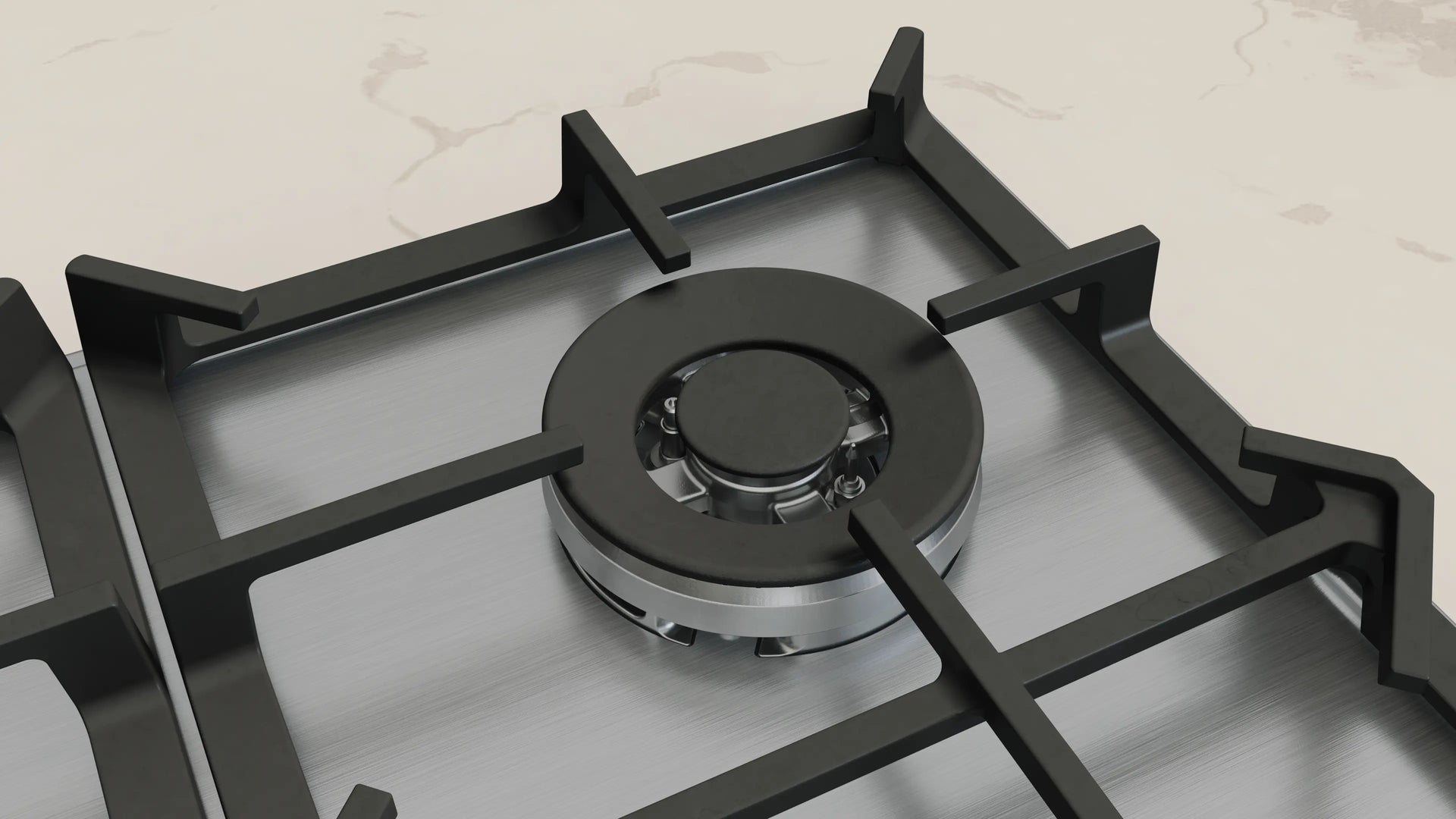 Neff T26CIH8N0 N 70, Gas hob, 60 cm, Stainless steel
