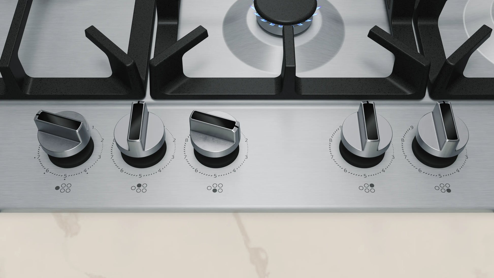 Neff T27CIS8N0 N 70, Gas hob, 75 cm, Stainless steel-4