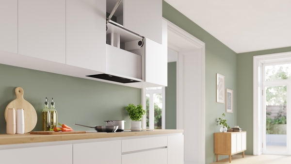 Series 6, Canopy cooker hood, 70 cm, Black-6