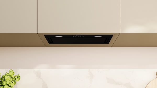 N 70, Canopy cooker hood, 52 cm, Black-5
