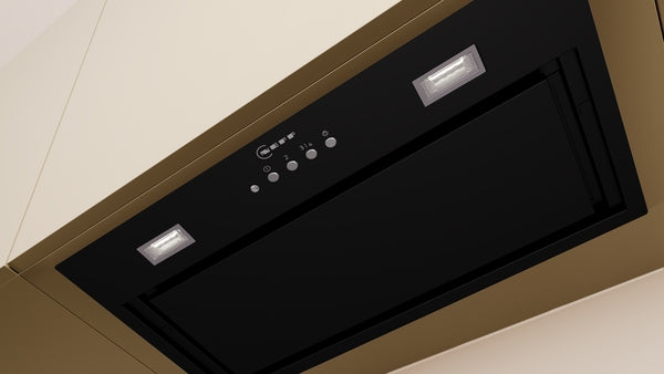 N 70, Canopy cooker hood, 52 cm, Black-3
