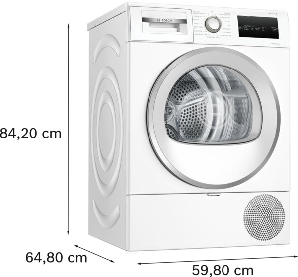 WTH85224GB Bosch Series 4, Heat pump tumble dryer 8 kg-11