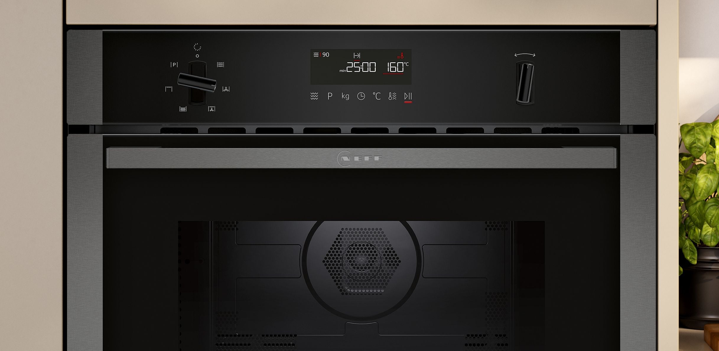 N 50, Built-in microwave oven with hot air, 60 x 45 cm, Graphite-Grey product photo (25838542_C1AMG84G1B_PGA1_def.jpg)