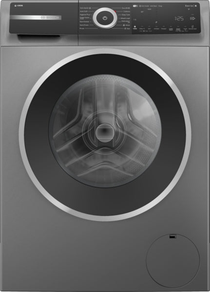 Bosch WGH254ARGB Series 6, Washing machine, front loader, 10 kg, max. 1400 rpm, Cast iron grey-1