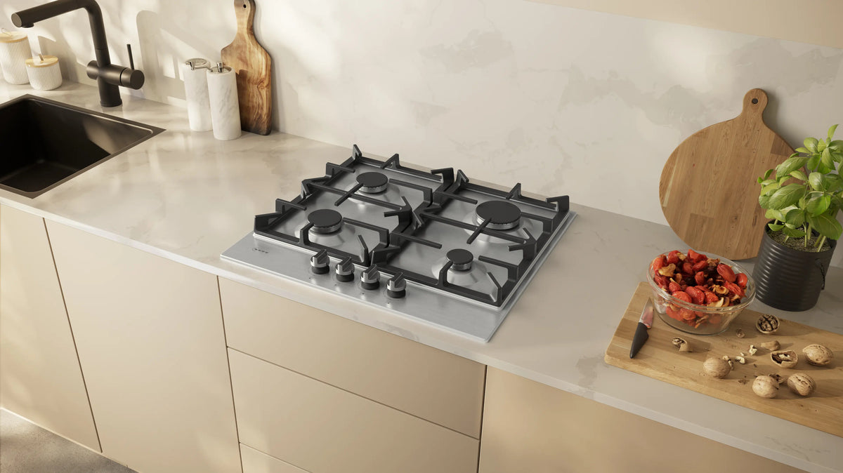 Neff T26CIP8N0 N 70, Gas hob, 60 cm, Stainless steel-3